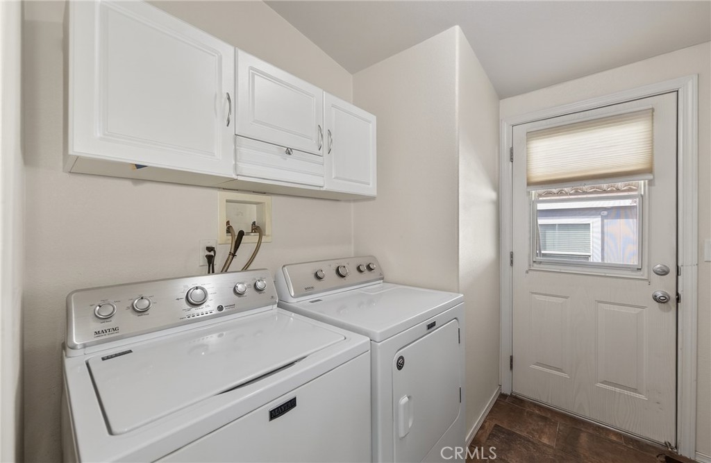 12367 4th Street, Unit 71 Yucaipa, CA 92399 - Photo 19 of 25 a utility room with dryer and washer