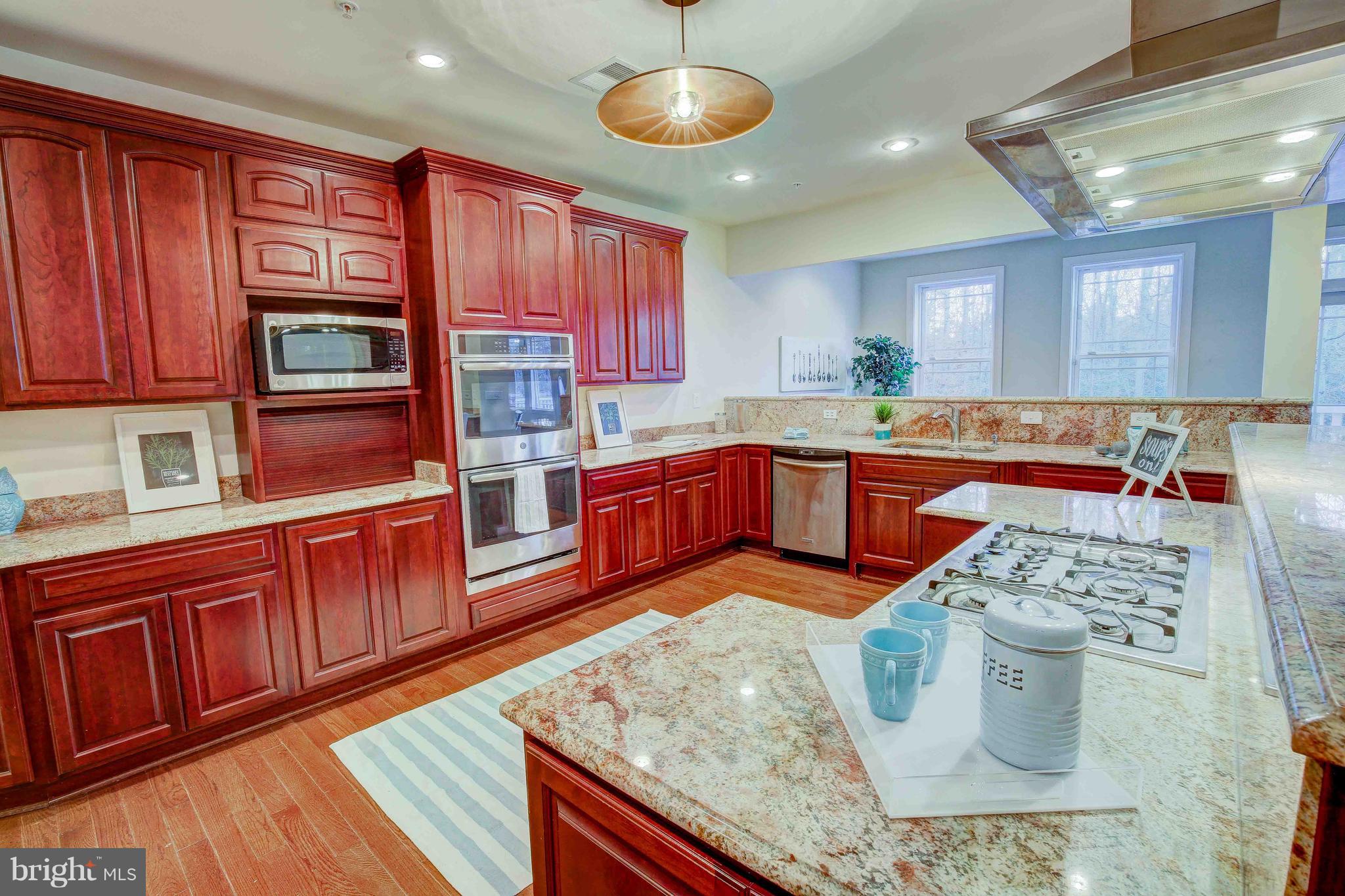19120 Aquasco Road Brandywine, MD 20613 - Photo 12 of 63 Gourmet Kitchen-SSNewDoubleWallOvens-SSMicrowave