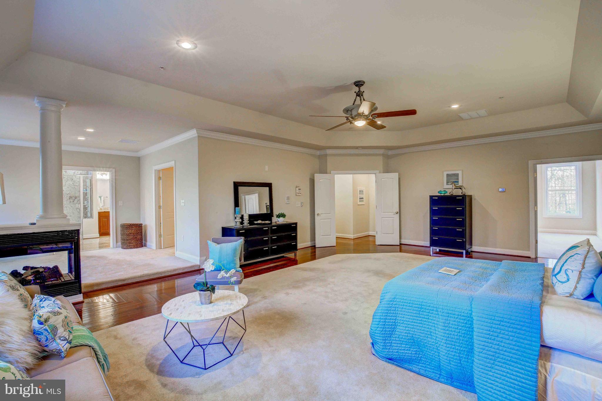 19120 Aquasco Road Brandywine, MD 20613 - Photo 33 of 63 Master Bedroom-Tray Ceilings-FP-2 lg separate rms