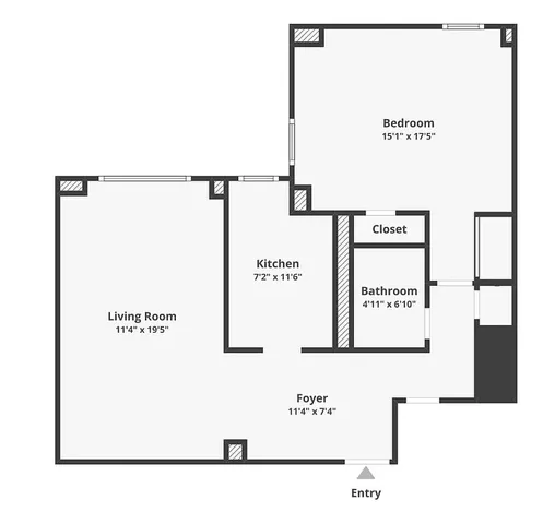 $589,000 | 191 Willoughby Street, Unit 12K | Downtown Brooklyn