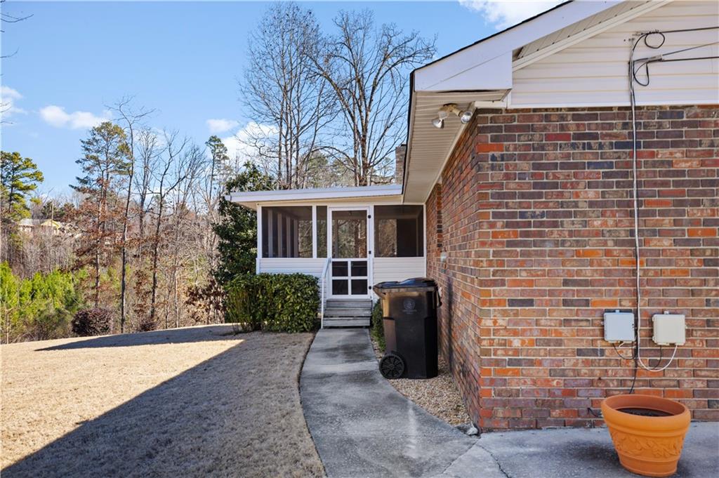 112 Thornwood Drive Southwest Rome, GA 30165 - Photo 26 of 30 a front view of a house with patio