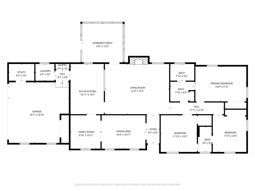 112 Thornwood Drive Southwest Rome, GA 30165 - Photo 29 of 30 a picture of floor plan