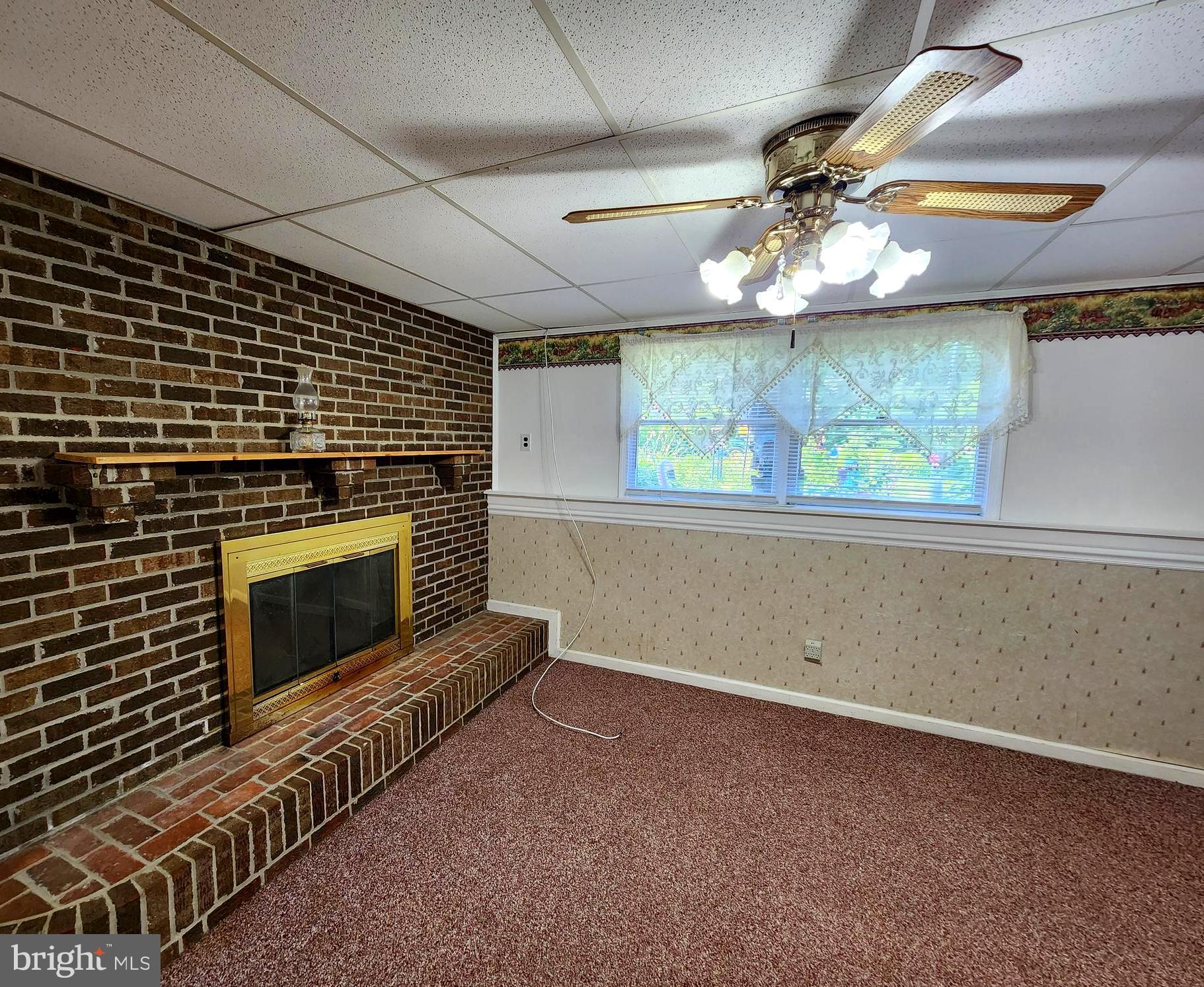 13605 Martin Road Brandywine, MD 20613 - Photo 40 of 105 Lower Level Rec Rm w/ raised hearth FP