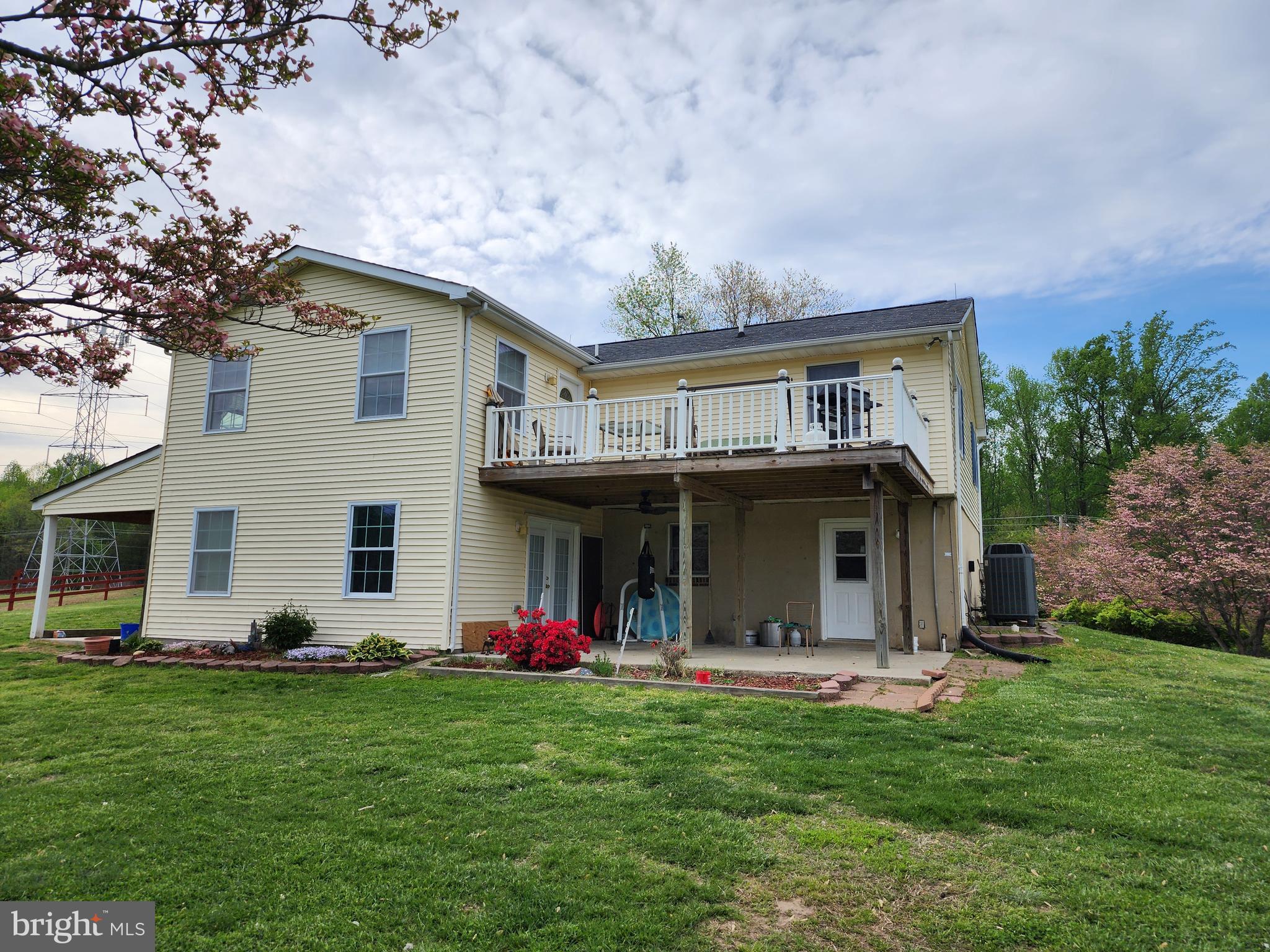 13605 Martin Road Brandywine, MD 20613 - Photo 4 of 105 Rear covered patio and deck above, plus addition