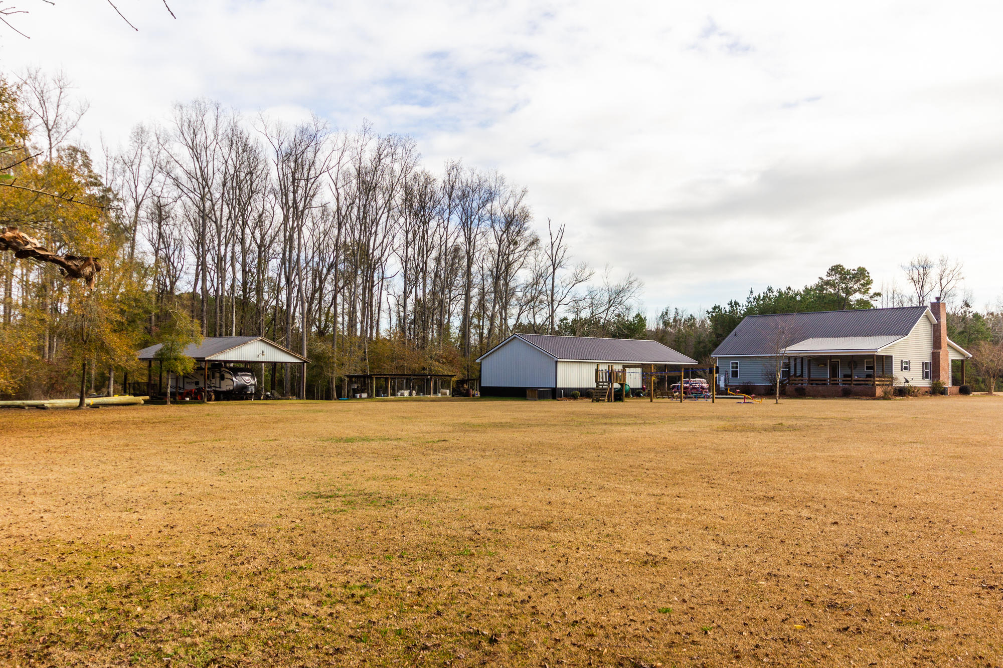 281 Bluebird Trail St. George, SC 29477 - Photo 30 of 34 Backyard