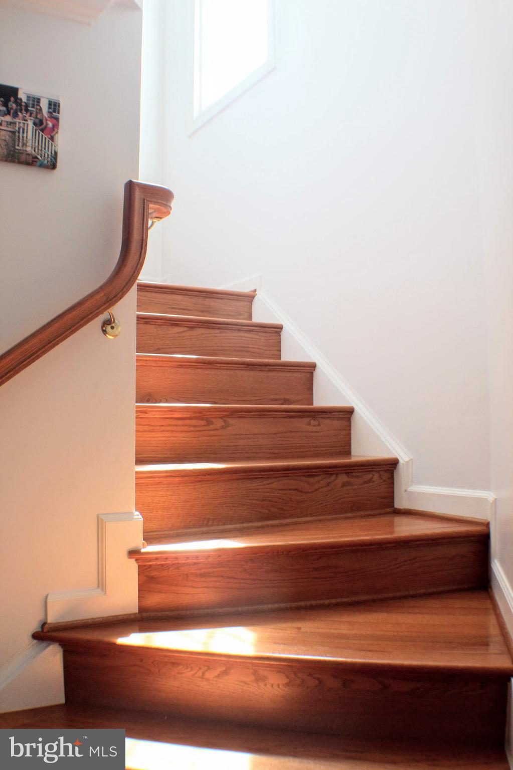 43059 Golf View Drive Chantilly, VA 20152 - Photo 18 of 46 Wood stairs ('18) to upstairs