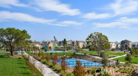 a view of a city with tall buildings