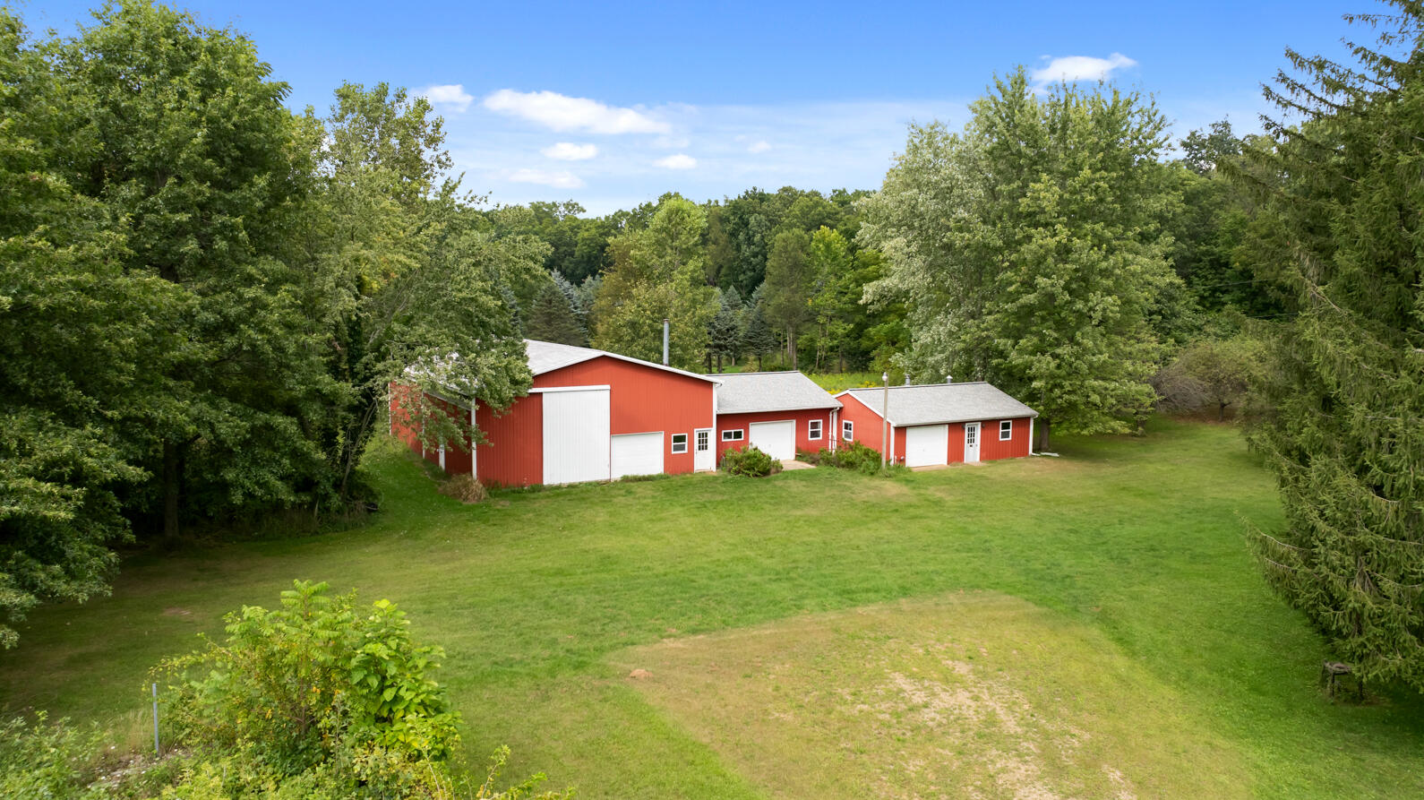 4640 Brown Road Parma, MI 49269 - Photo 35 of 47 5 - 4640 Brown Rd Parma MI (Aerial)