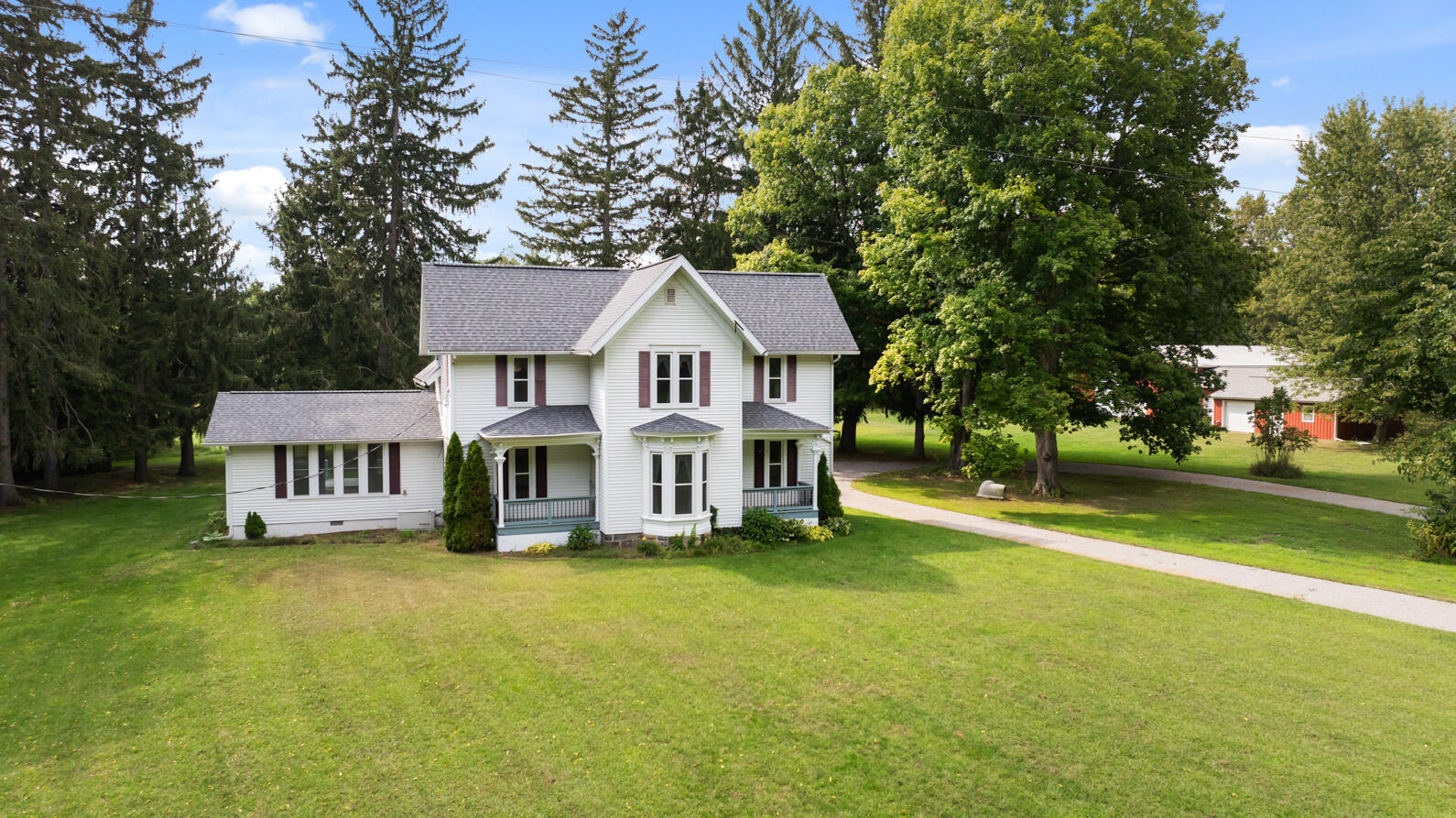 4640 Brown Road Parma, MI 49269 - Photo 47 of 47 2 - 4640 Brown Rd Parma MI (Aerial)