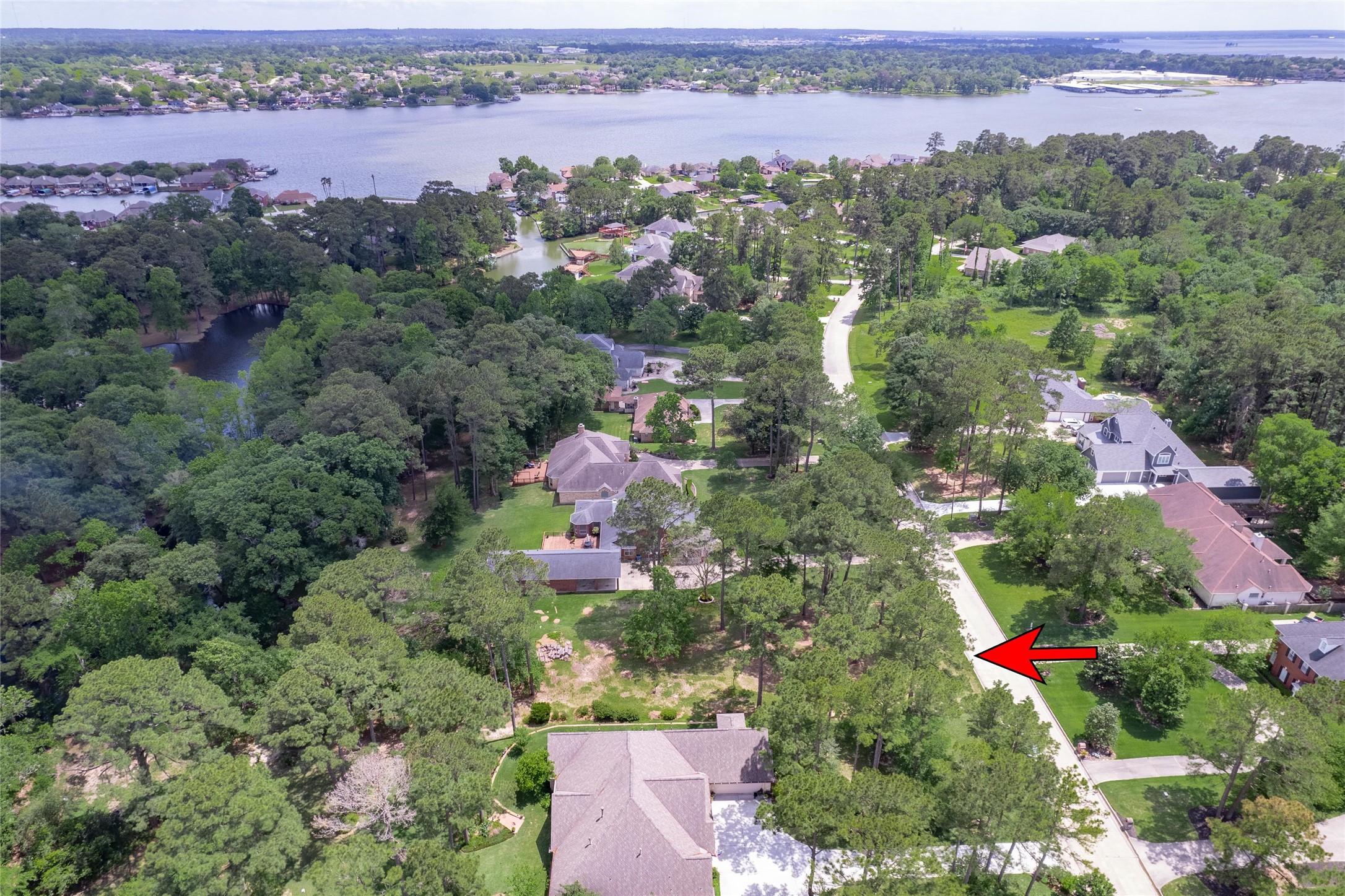 12868 Aries Loop Willis, TX 77318 - Photo 14 of 15 an aerial view of multiple house