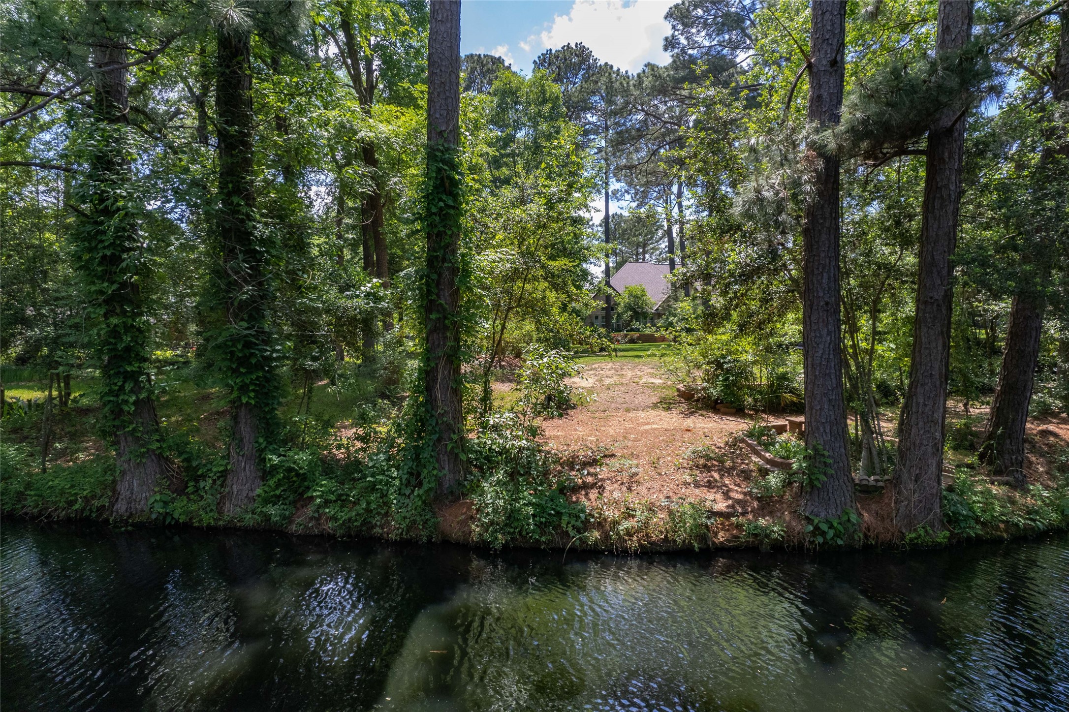 12868 Aries Loop Willis, TX 77318 - Photo 6 of 15 a view of lake with green space