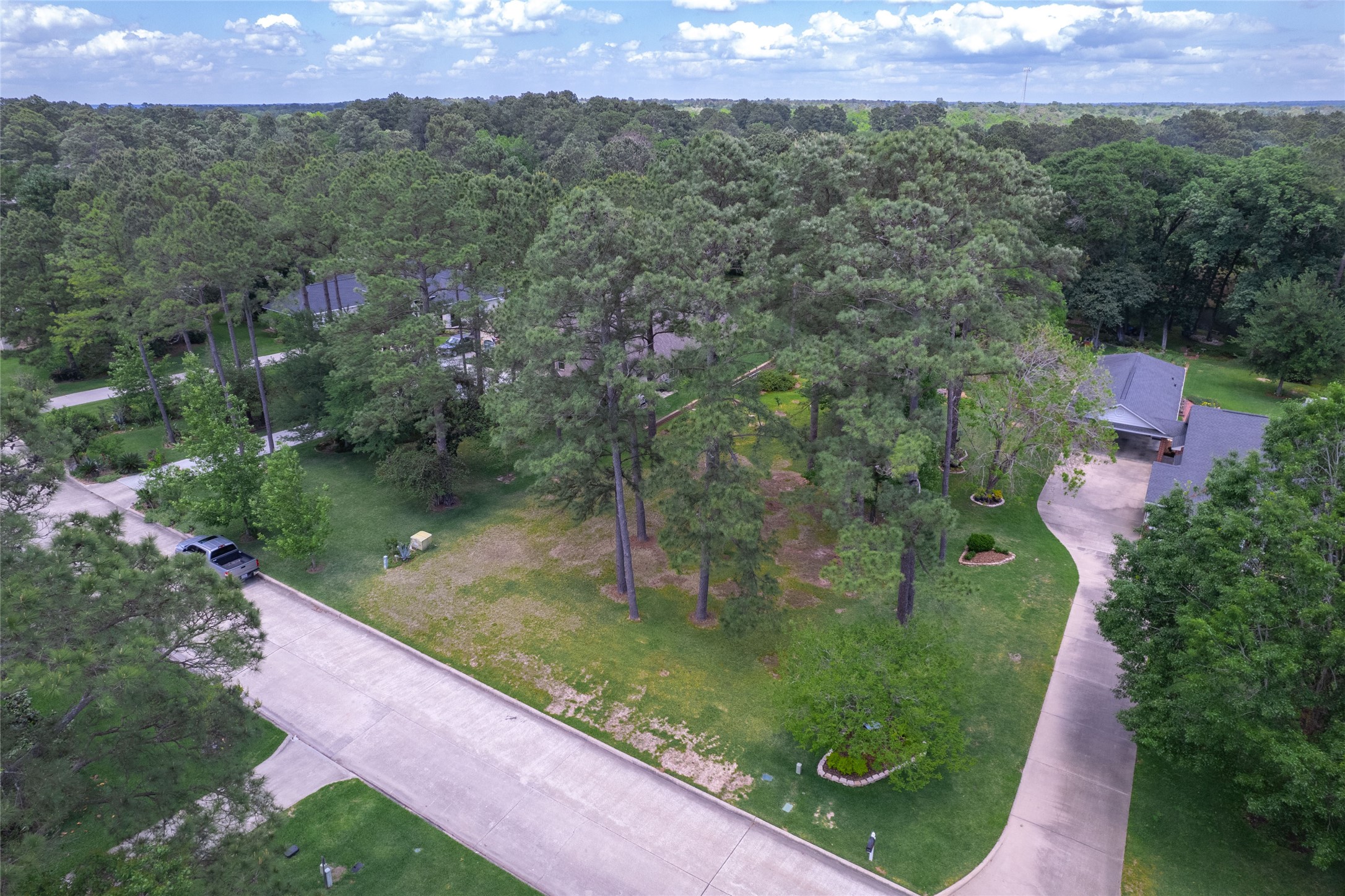 12868 Aries Loop Willis, TX 77318 - Photo 9 of 15 a view of a garden from a yard