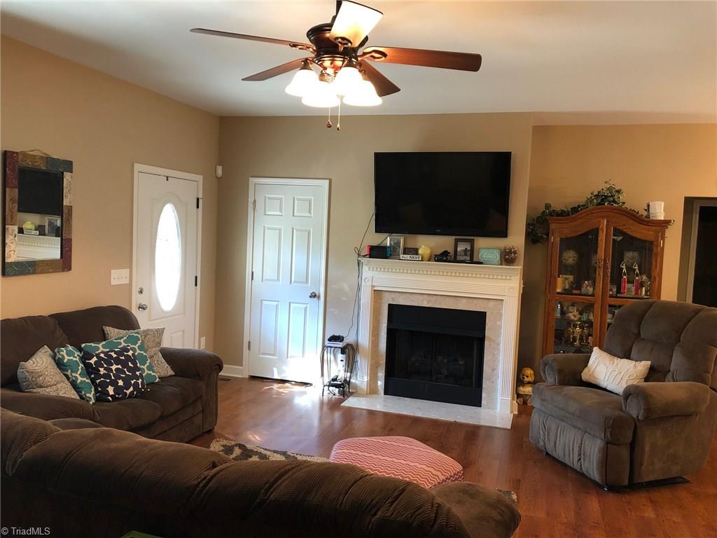 5956 Little Beane Store Road Seagrove, NC 27341 - Photo 4 of 17 Family Room with fireplace