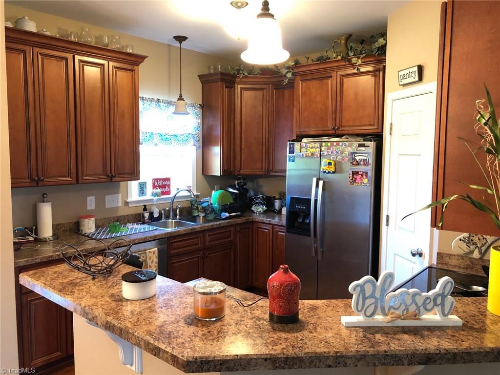 5956 Little Beane Store Road Seagrove, NC 27341 - Photo 5 of 17 Kitchen with large pantry