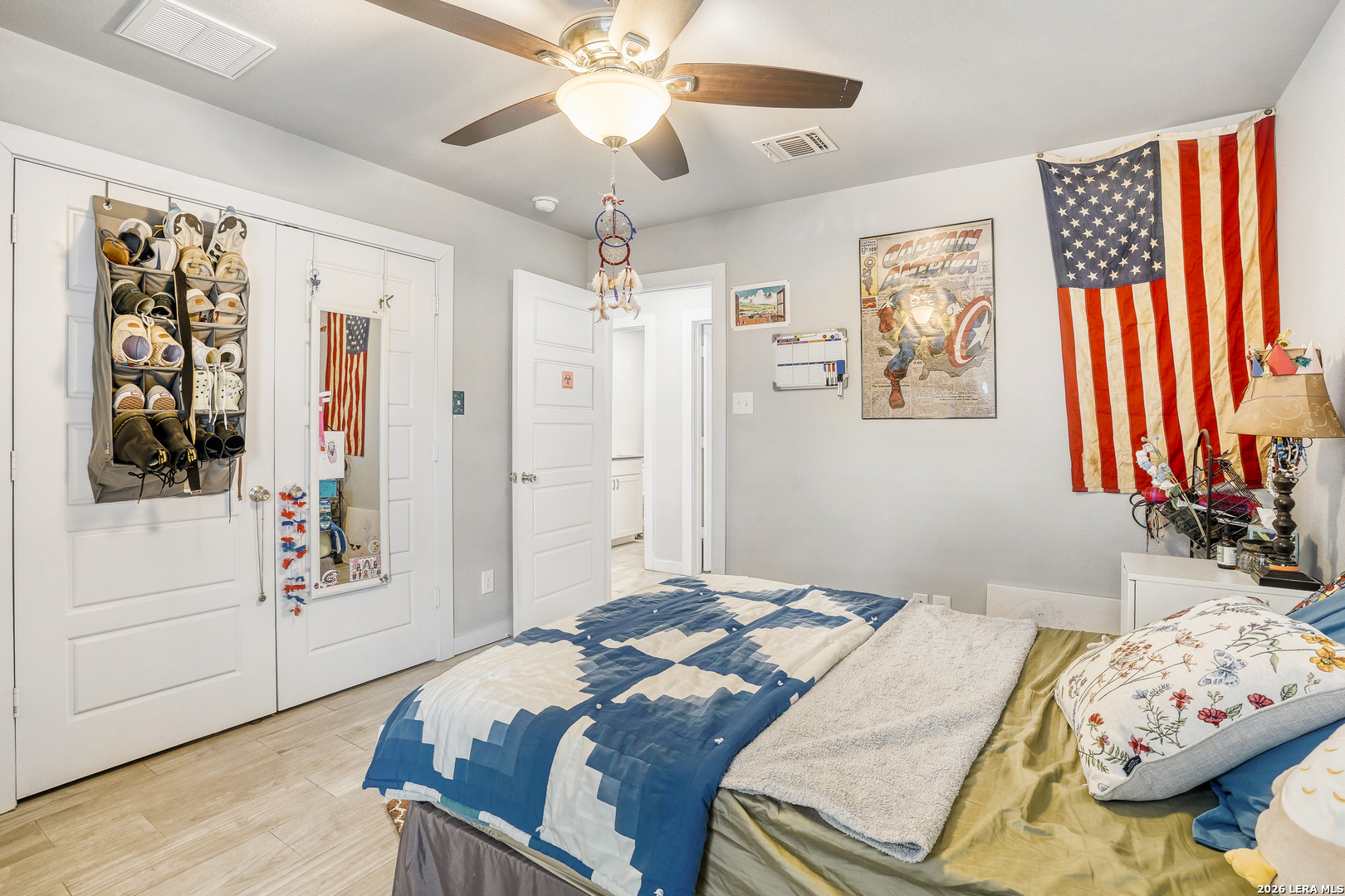 1209 Covered Wagon Spring Branch, TX 78070 - Photo 18 of 29 a bedroom with a bed and a window
