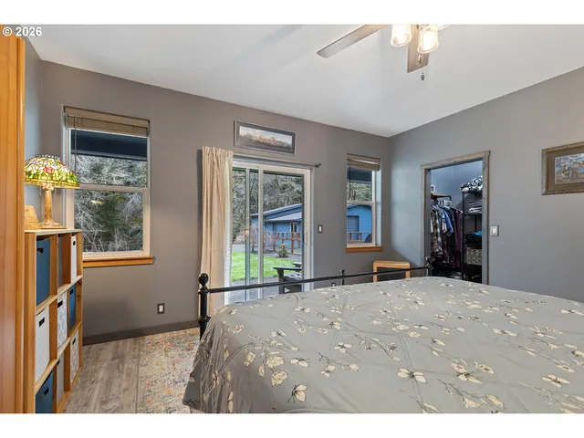 a very nice looking room with a large window