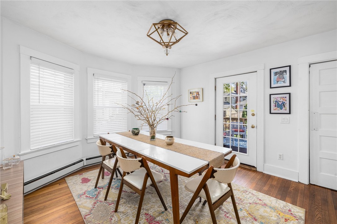 207 Rochambeau Avenue Providence, RI 02906 - Photo 17 of 39 dining room leads out to backyard deck...