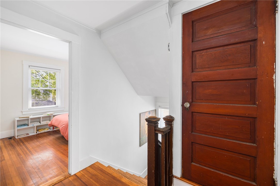 207 Rochambeau Avenue Providence, RI 02906 - Photo 26 of 39 nice landing to the four bedrooms and entrance to the third floor..