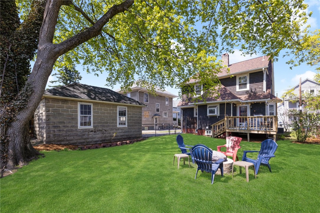 207 Rochambeau Avenue Providence, RI 02906 - Photo 6 of 39 stone garage and off street parking...