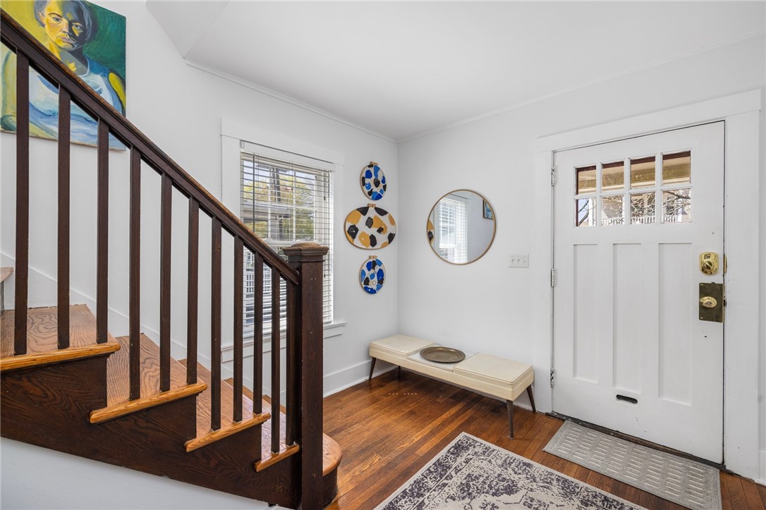 207 Rochambeau Avenue Providence, RI 02906 - Photo 8 of 39 stairway to second floor...