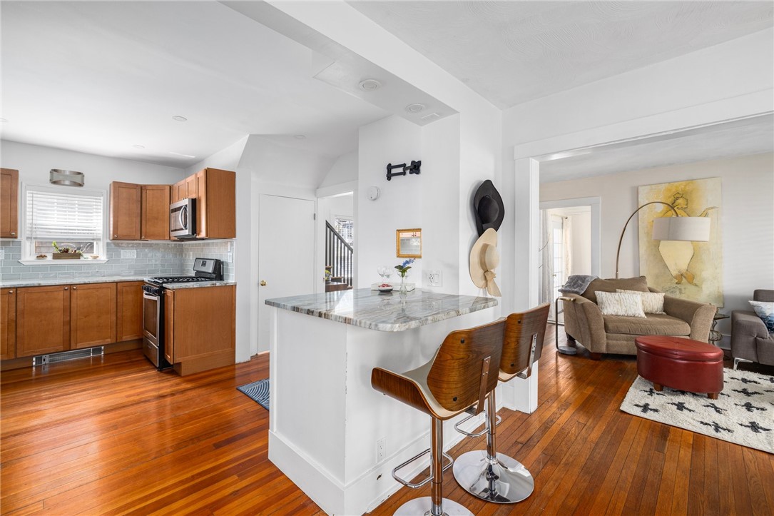207 Rochambeau Avenue Providence, RI 02906 - Photo 9 of 39 cherry eat-in kitchen..