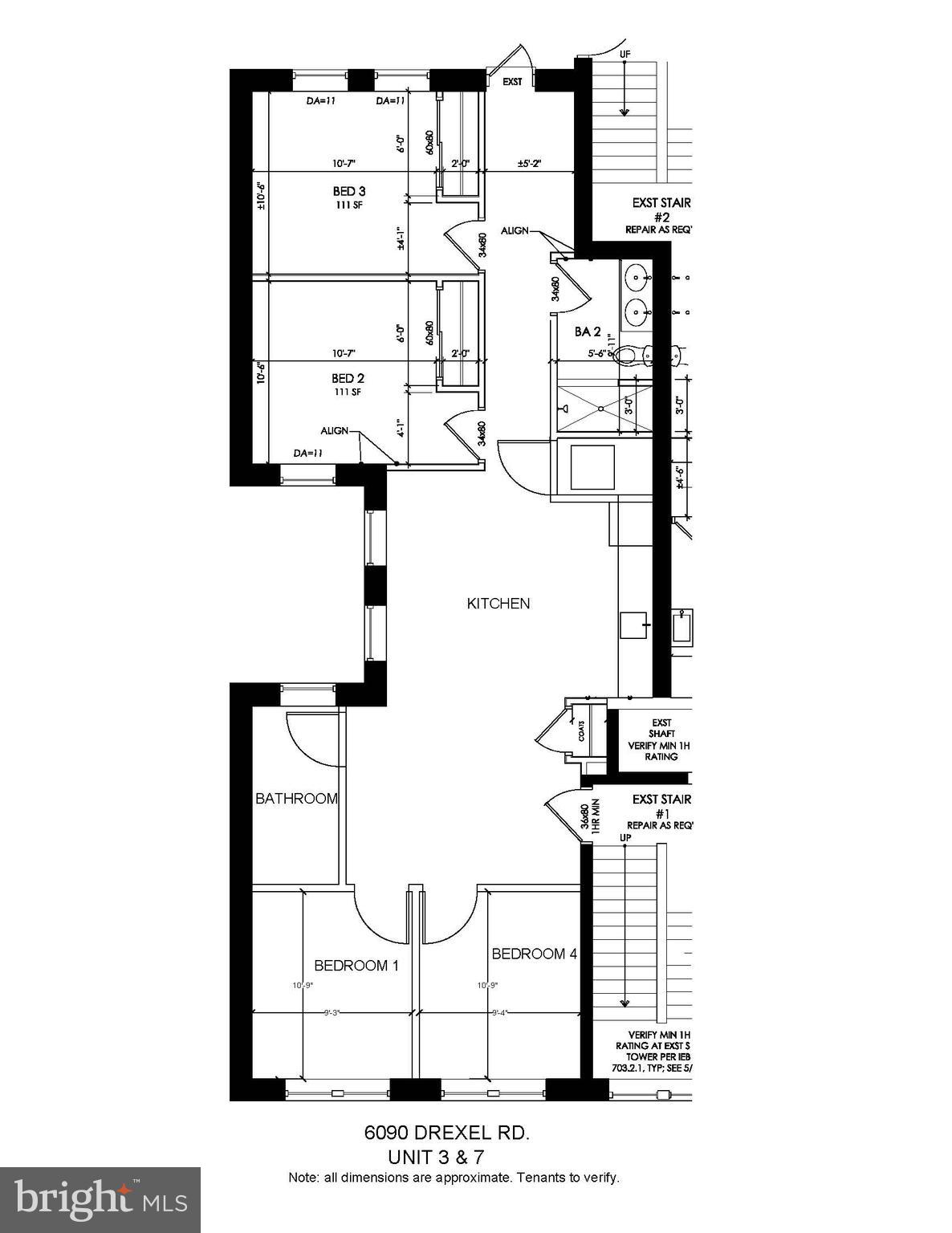 6090 Drexel Road, Unit 3 Philadelphia, PA 19131 - Photo 9 of 10 a picture of a bathroom with a sink