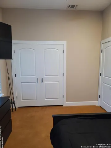 a room with closet