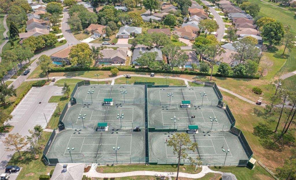 6409 Wedgewood Drive Spring Hill, FL 34606 - Photo 33 of 38 an aerial view of a building with outdoor space