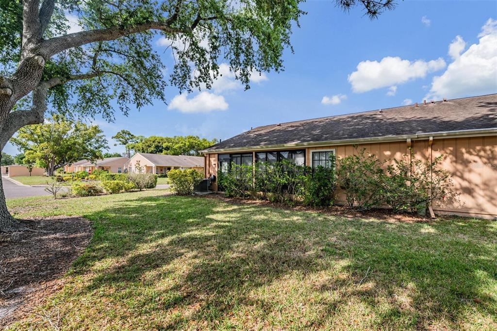 9302 Trowbridge Court New Port Richey, FL 34655 - Photo 28 of 41 a view of a house with a yard