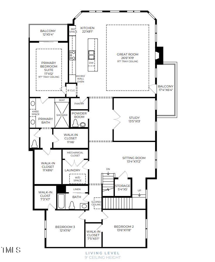 11548 Helmond Way, Unit 107 Raleigh, NC 27617 - Photo 3 of 4 Wynfield Living Level