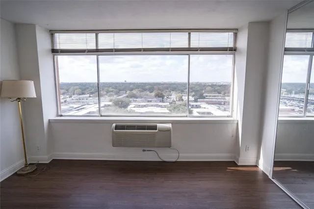 a view of a city with lots of buildings