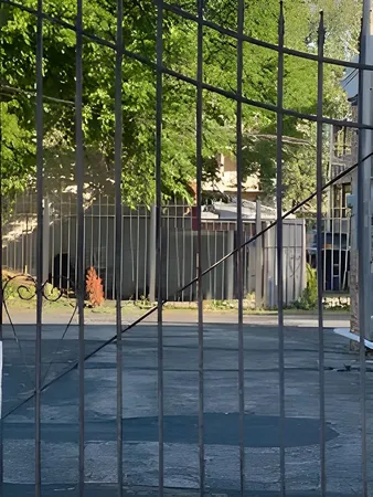 a view of outdoor space with seating area