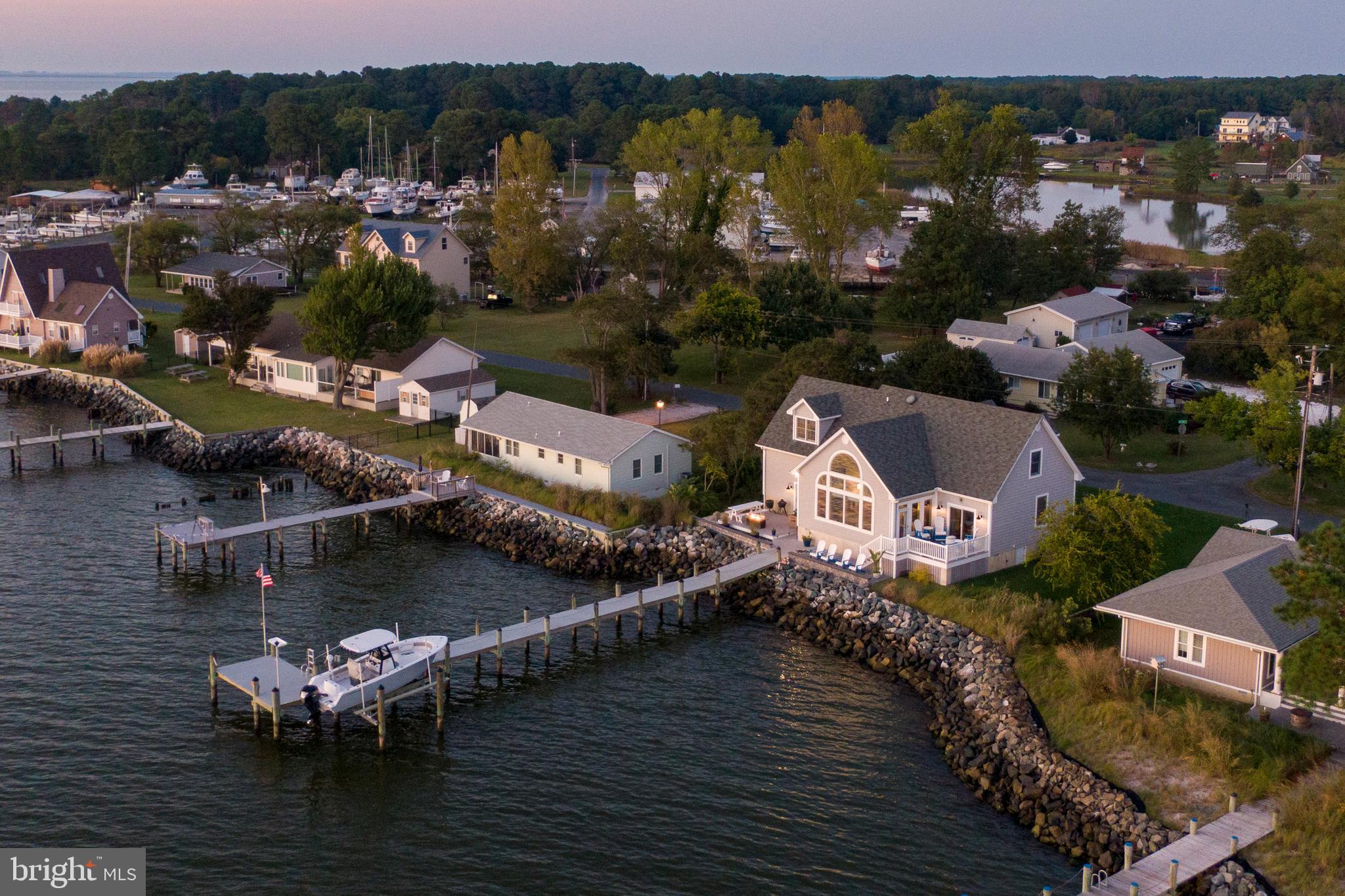 10482 Cassandra Drive Chance, MD 21821 - Photo 27 of 91 an aerial view of house with yard swimming pool and outdoor seating