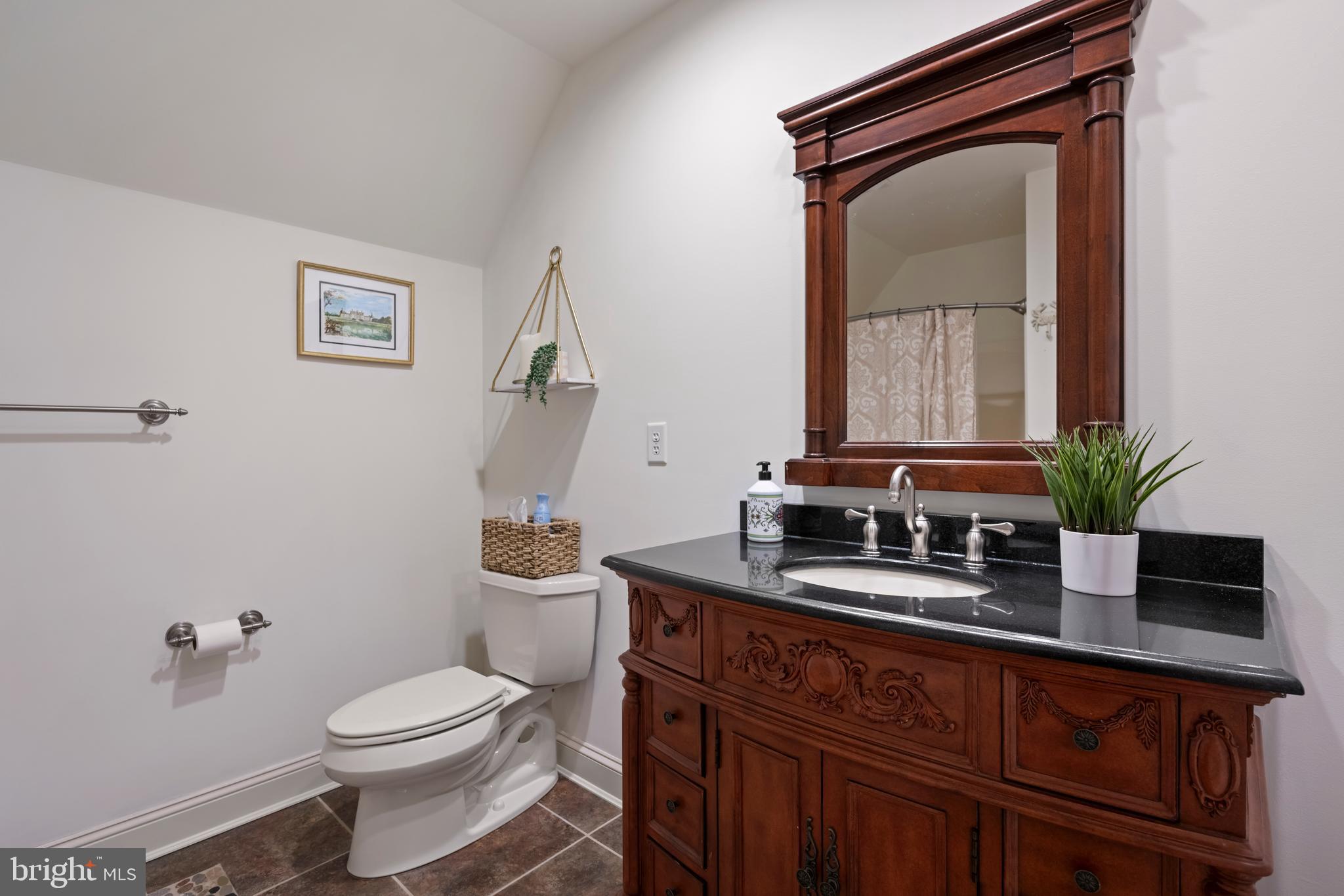 10482 Cassandra Drive Chance, MD 21821 - Photo 74 of 91 a bathroom with a toilet a sink and mirror