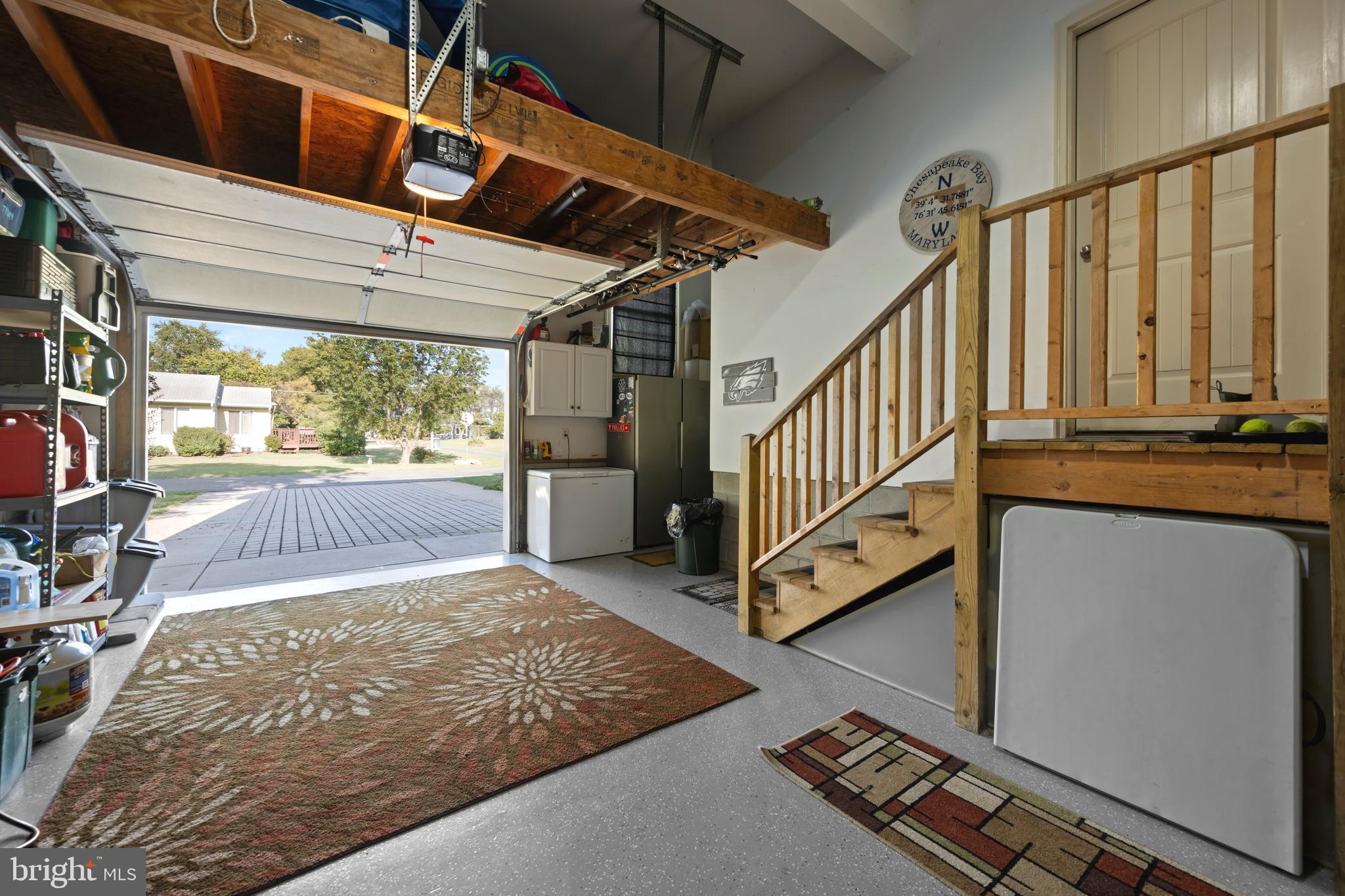 10482 Cassandra Drive Chance, MD 21821 - Photo 79 of 91 Garage w Epoxy Floor