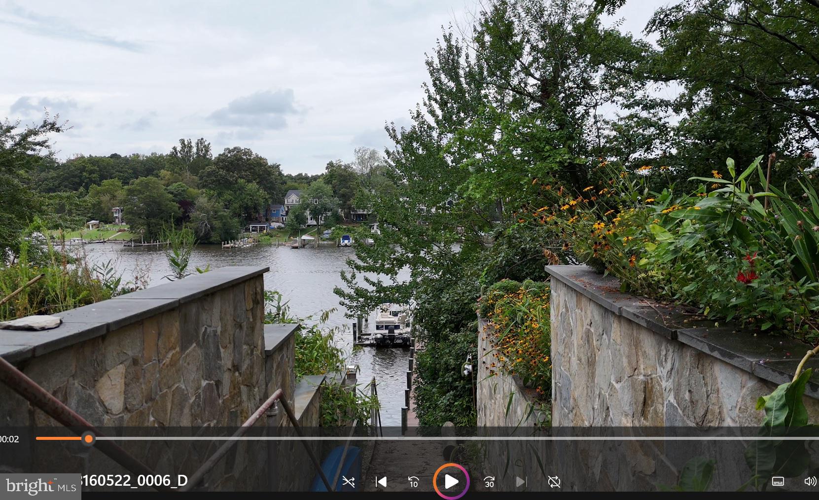7720 West Shore Road Pasadena, MD 21122 - Photo 8 of 12 a view of a wooden bridge