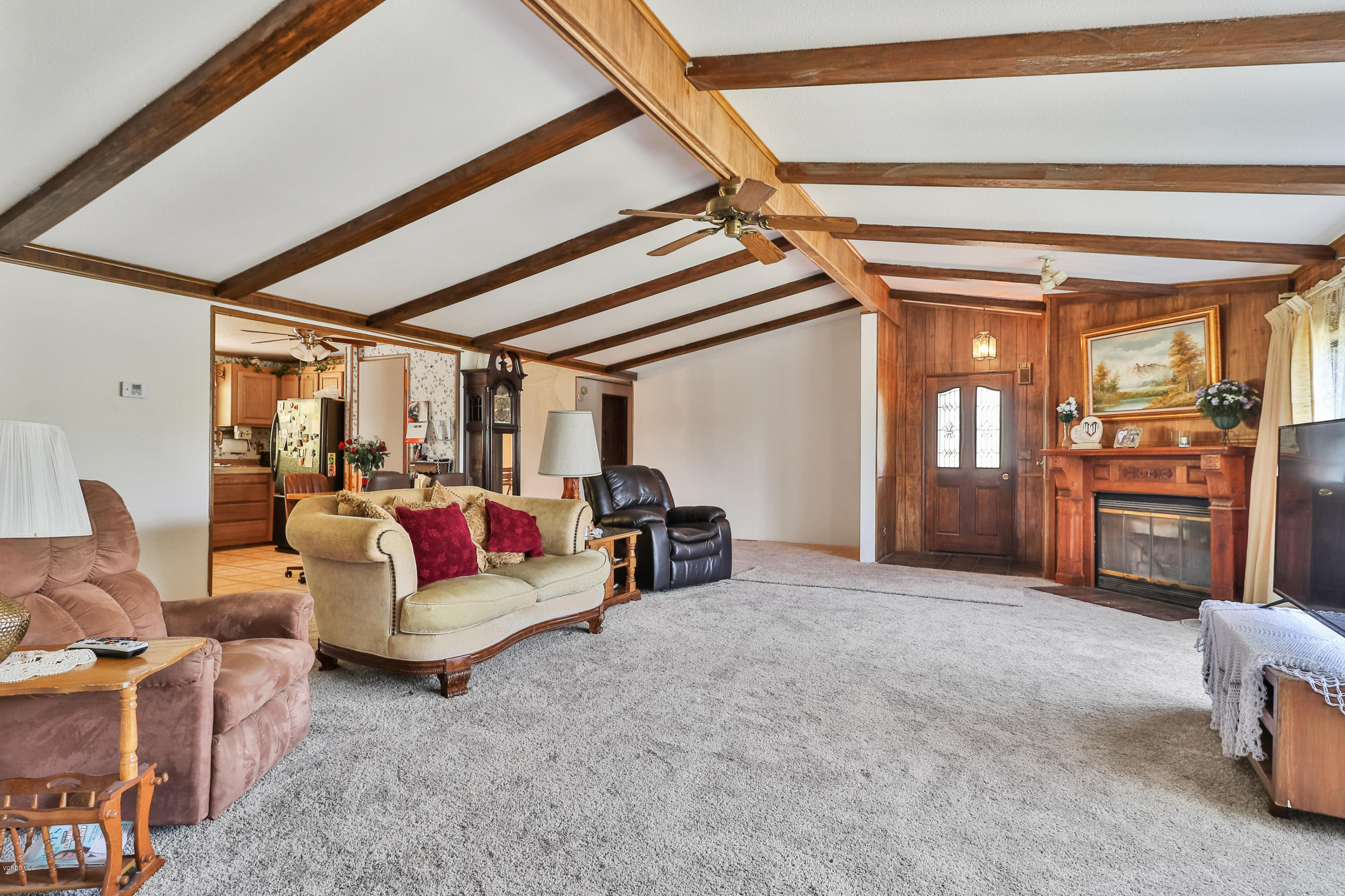 1577 Tierra Rejada Road Simi Valley, CA 93065 - Photo 11 of 31 012_Cozy Fireplace