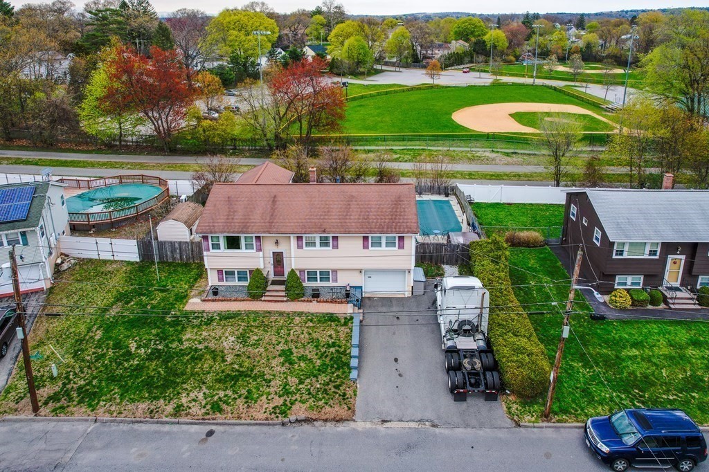 2 Lorenzo Road Lawrence, MA 01843 - Photo 39 of 42 an aerial view of a house with yard swimming pool and outdoor seating