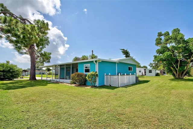 a house with garden in front of it