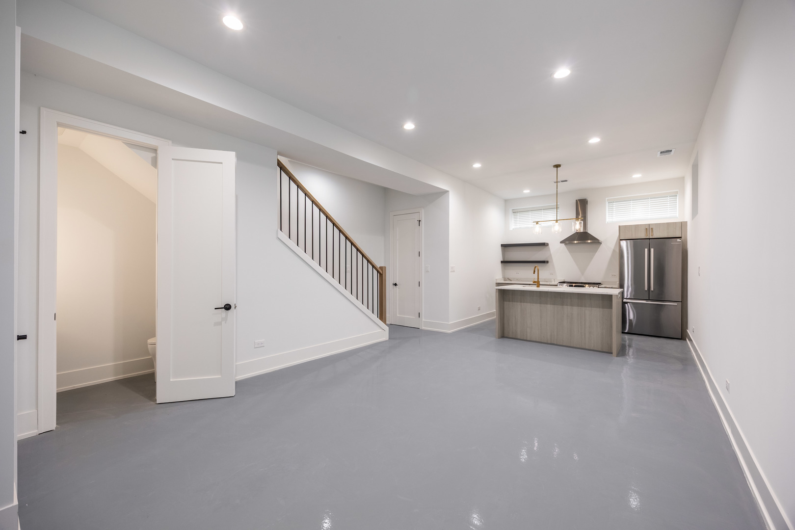 1814 West Thomas Street, Unit 1R Chicago, IL 60622 - Photo 6 of 26 a view of a kitchen with sink and refrigerator