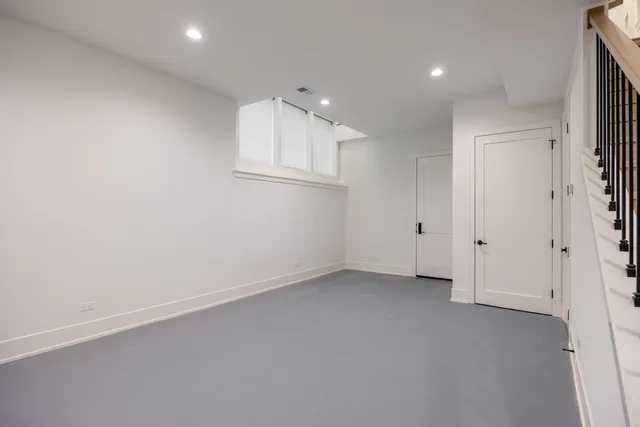 a view of empty room