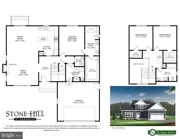 a picture of a open kitchen with a white refrigerator and a sink