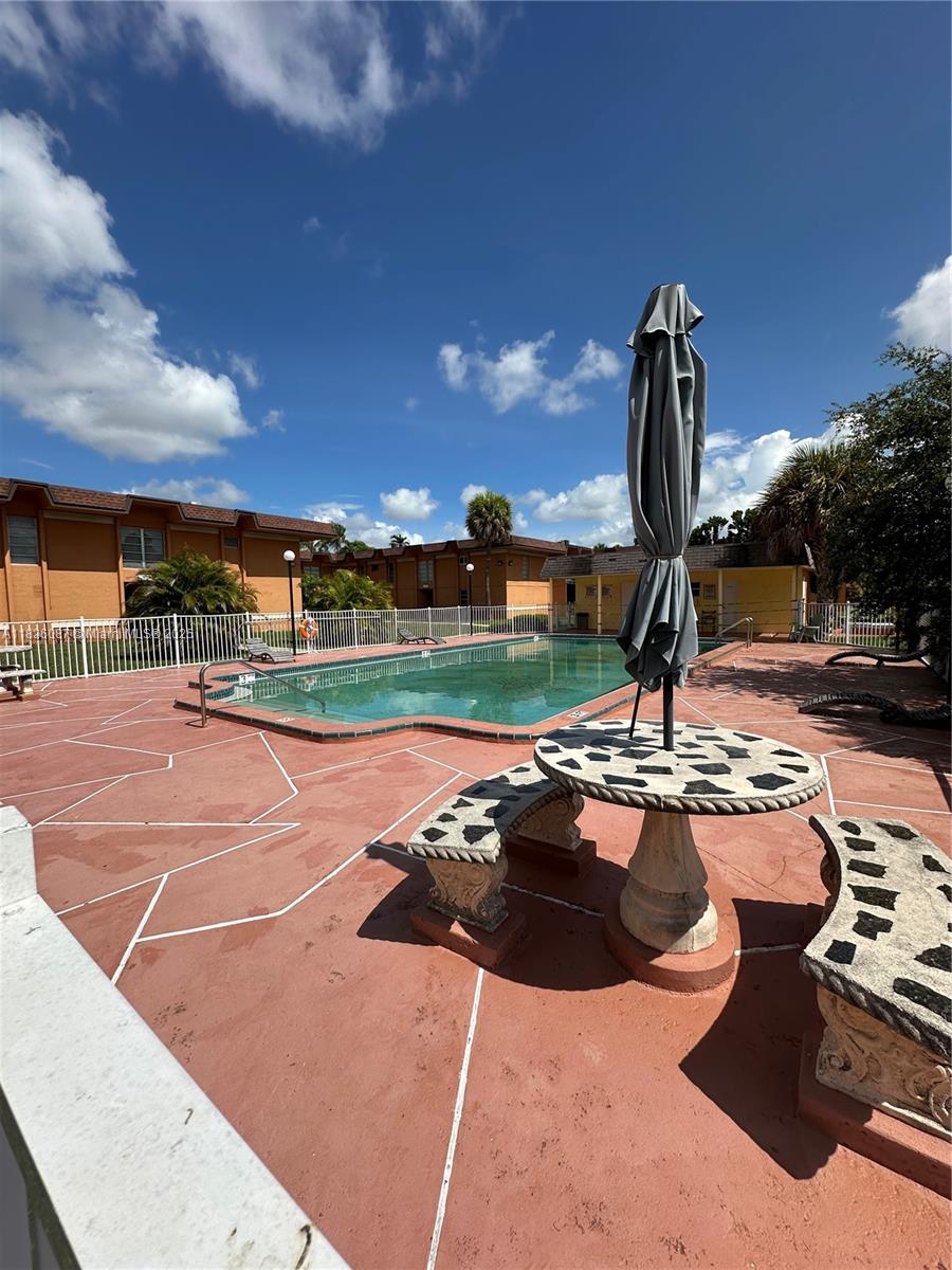 9487 Southwest 76th Street, Unit M8 Miami, FL 33173 - Photo 15 of 16 a view of a basketball court