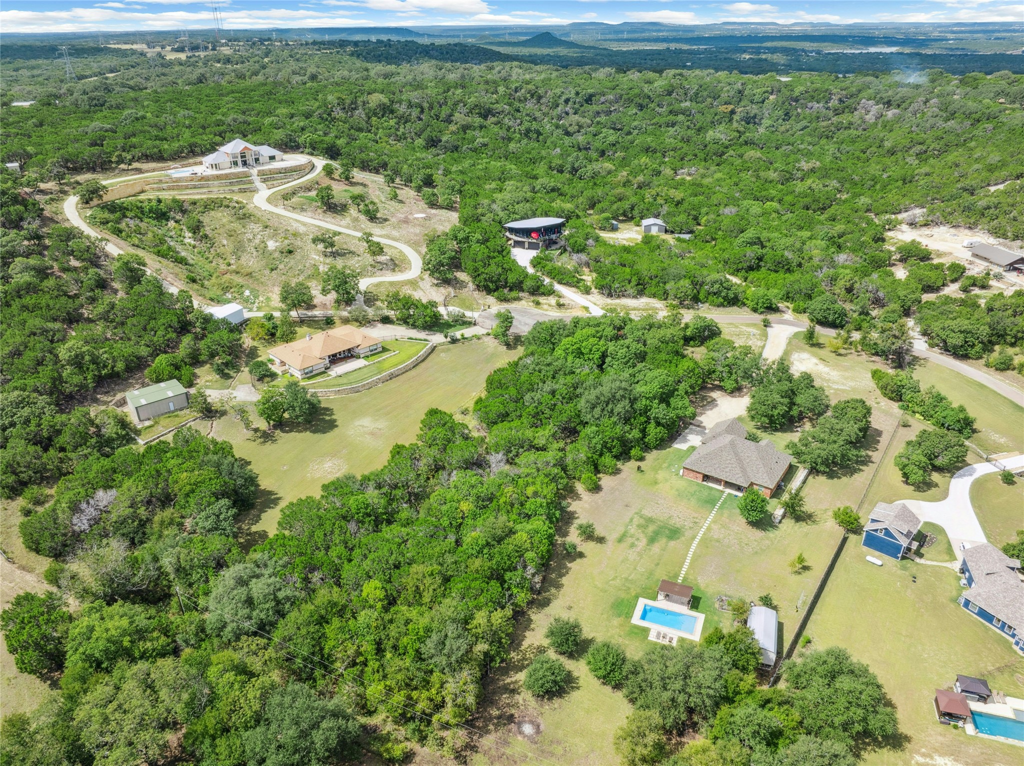 1386 Windy Hill Road Salado, TX 76571 - Photo 2 of 6 a view of a yard with plants