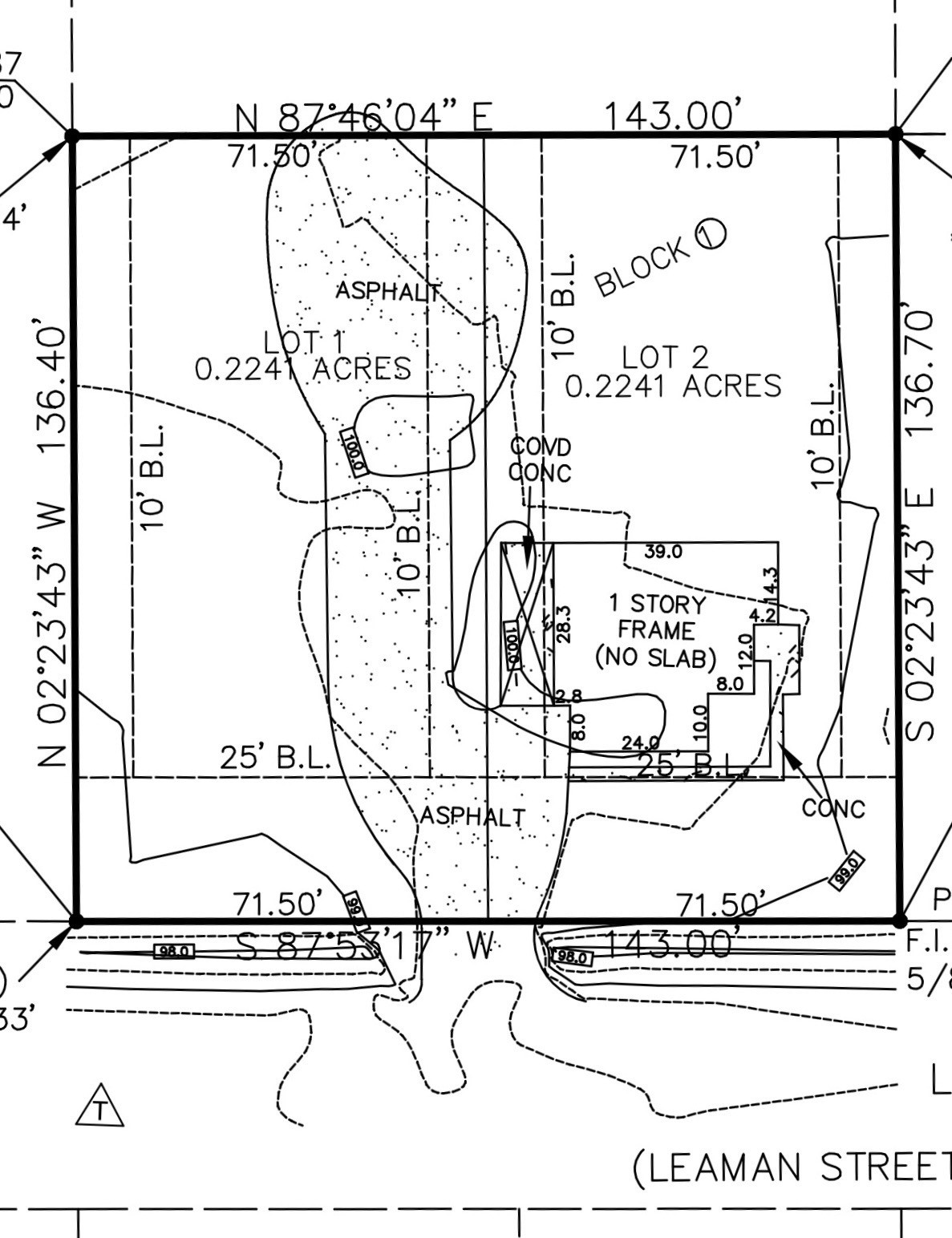 0 Leaman Avenue Rosenberg, TX 77471 - Photo 5 of 5 Survey for 0 Leaman & 1419 Leaman