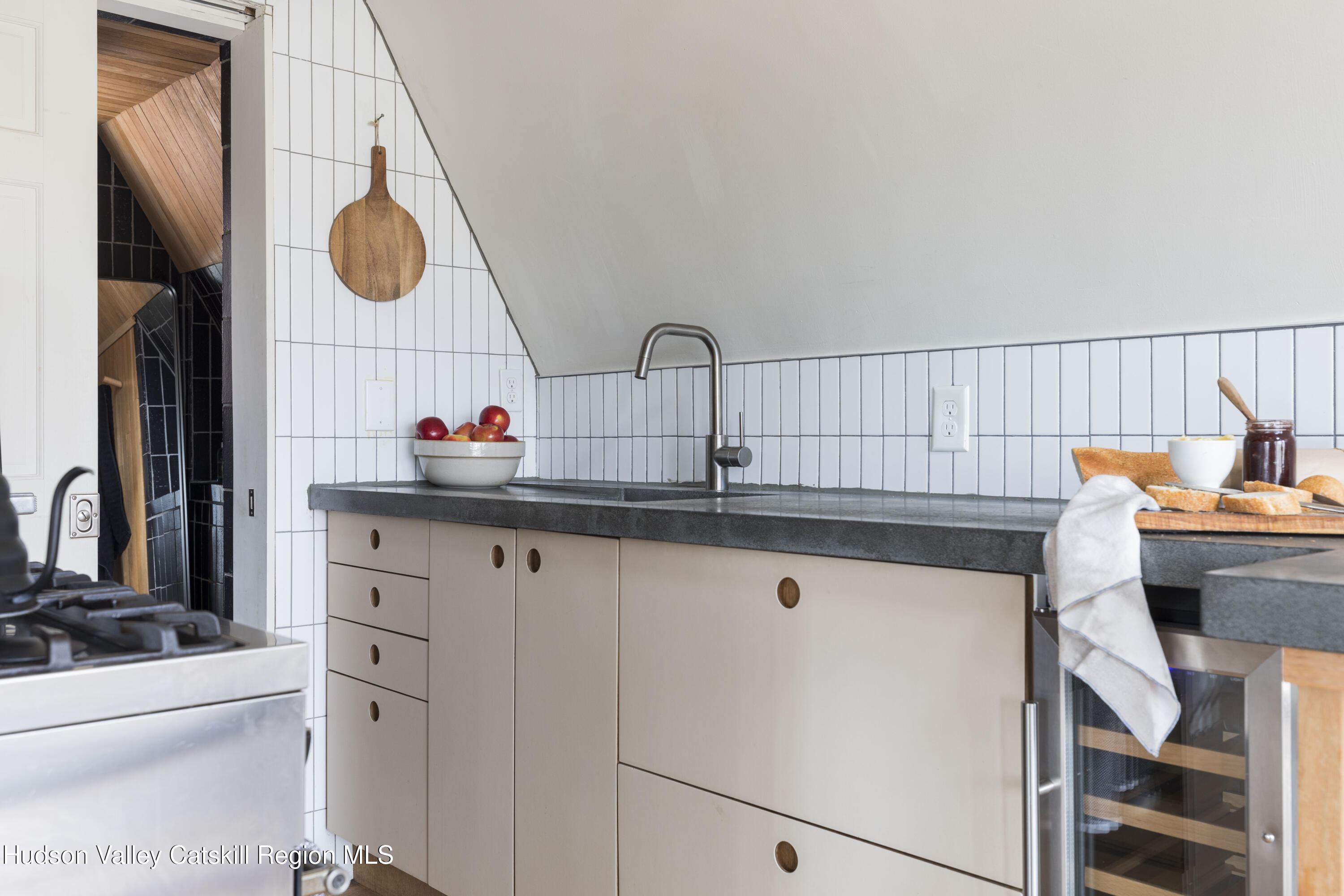 44 Smith Lane Grahamsville, NY 12740 - Photo 13 of 34 a bathroom with a sink and a mirror