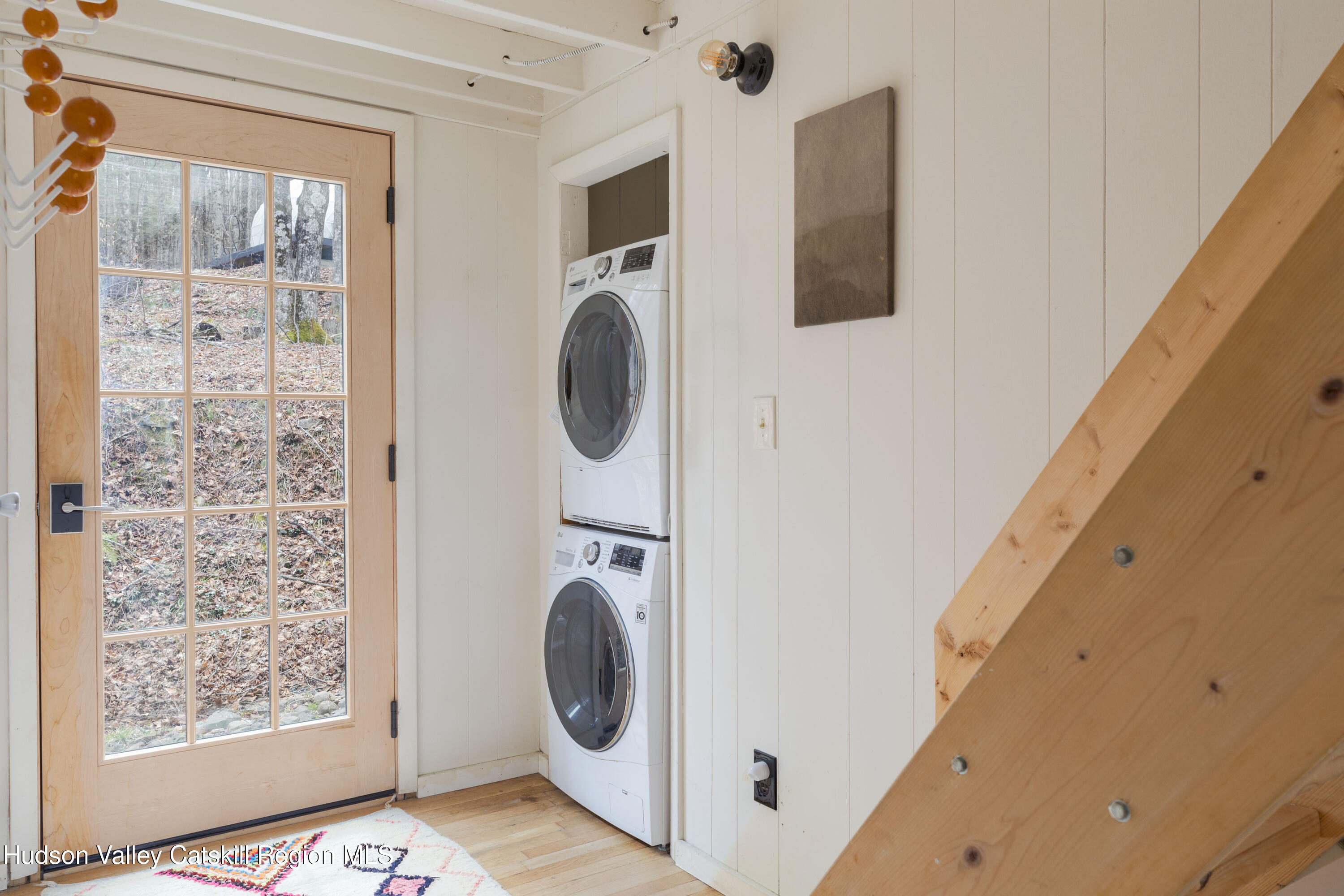 44 Smith Lane Grahamsville, NY 12740 - Photo 24 of 34 a utility room with dryer and washer