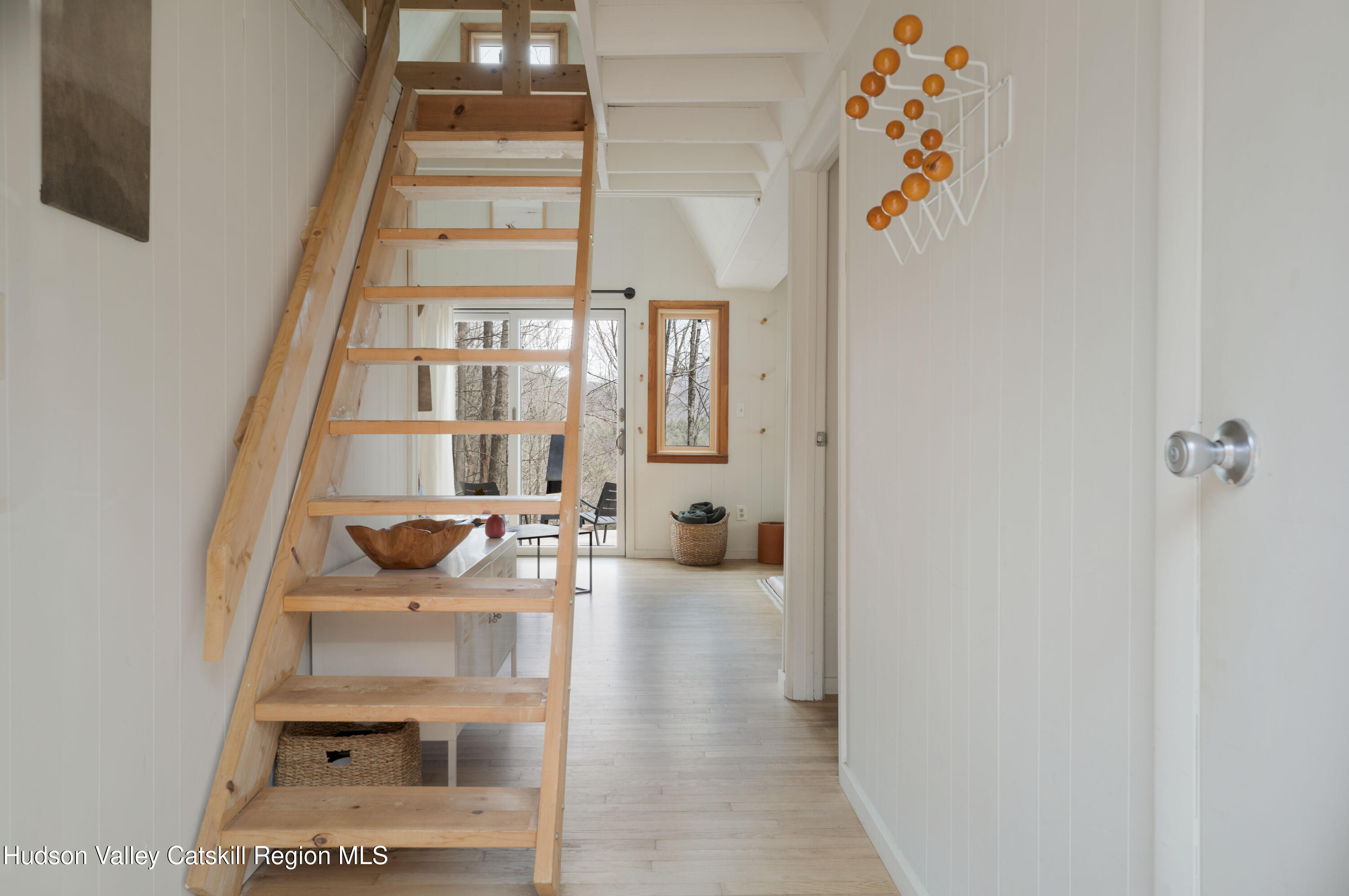 44 Smith Lane Grahamsville, NY 12740 - Photo 4 of 34 a view of an entryway with wooden floor