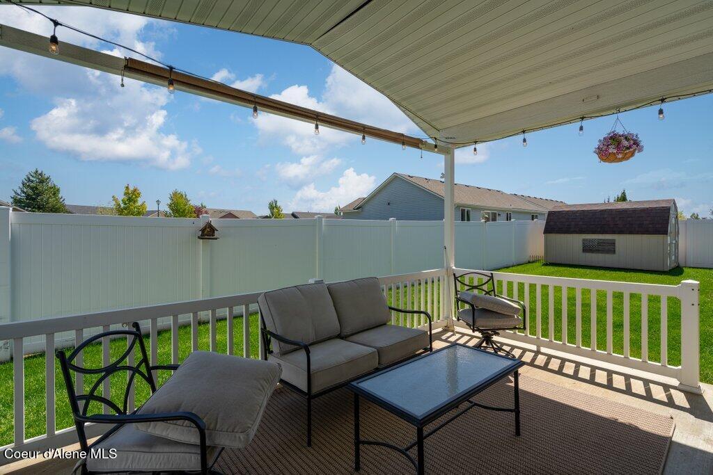 13255 North Reward Loop Rathdrum, ID 83858 - Photo 18 of 28 Covered Patio area
