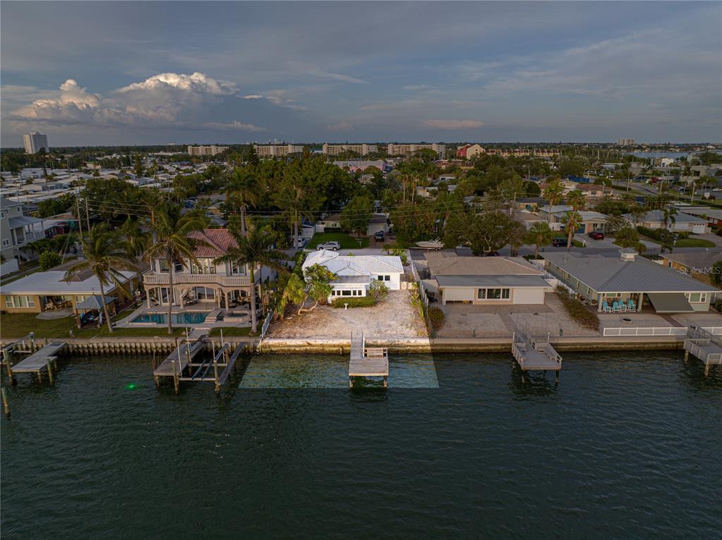 1425 Corey Way South South Pasadena, FL 33707 - Photo 11 of 34 an aerial view of a house with a ocean view